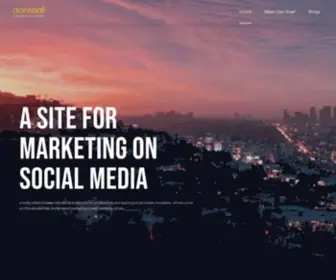 Danraaf.com(Social Media Marketing) Screenshot