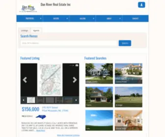 Danriverrealestate.com(Dan River Real Estate) Screenshot