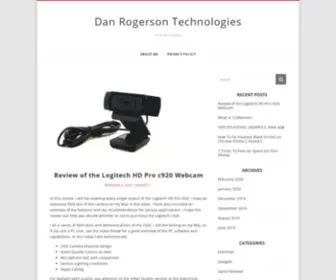 Danrogerson.org(Tech Blogging) Screenshot