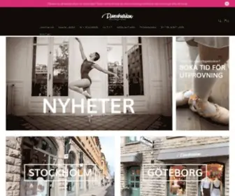 Dansbutiken.com(Start) Screenshot
