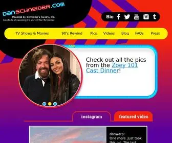 Danschneider.com(Dan Schneider) Screenshot
