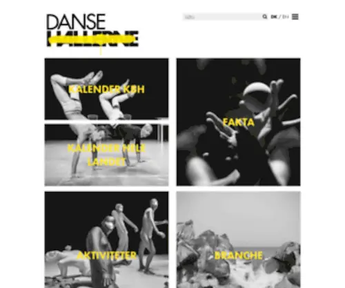 Dansescenen.dk(Dansescenen) Screenshot