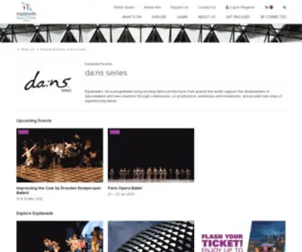 Dansfestival.com(Ns festival 2013) Screenshot