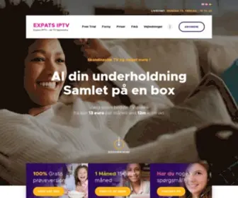 Dansk-Fjernsyn.com(Expats TV) Screenshot