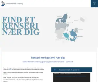 Dansk-Renseri-Forening.dk(Velkommen) Screenshot