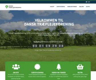 Dansk-Traeplejeforening.dk(Forside) Screenshot