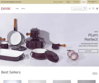 Dansk.com(Home products rooted in mid) Screenshot