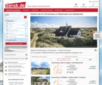 Dansk.de(Ferienhaus Dänemark) Screenshot