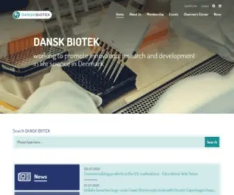 Danskbiotek.dk(Dansk Biotek) Screenshot