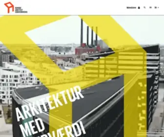 Danskeark.dk(Danske Arkitektvirksomheder) Screenshot