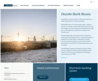 Danskebank.ru(Danske Bank) Screenshot