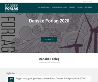 Danskeforlag.dk(Danske Forlag) Screenshot