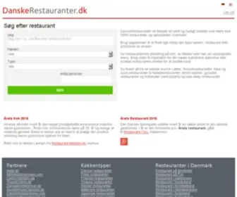 Danskerestauranter.dk(Danske restauranter) Screenshot