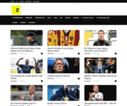 Danskfotball.com(Danskfotball) Screenshot