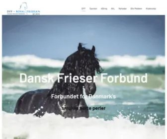 Danskfrieserforbund.dk(DFF) Screenshot