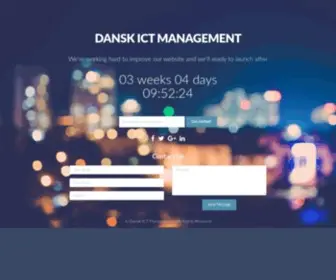 Danskictmanagement.com(Dansk ICT Management) Screenshot