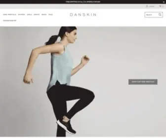 Danskin.com(Women's Leggings) Screenshot