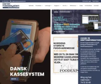 Danskkassesystem.dk(Dansk Kassesystem) Screenshot