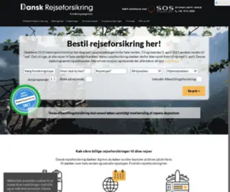 Danskrejseforsikring.dk(Rejseforsikring) Screenshot
