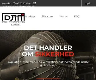 Dansktrykinspektion.dk(Dansk Trykinspektion) Screenshot
