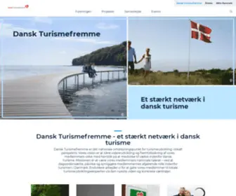 Danskturismefremme.dk(National turismeudvikling i lokalt perspektiv) Screenshot