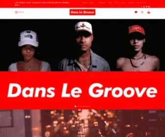 Danslegroove.com(Dans Le Groove) Screenshot