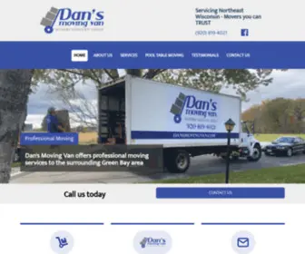 DansmovingVan.com(Dan's Moving Van) Screenshot
