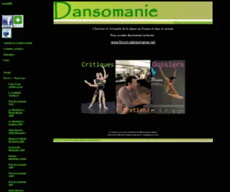 Dansomanie.net(Dansomanie) Screenshot
