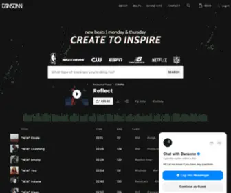 Dansonn.com(Official Beat Store) Screenshot