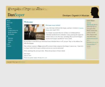 Dansoper.co.uk(Dan Soper) Screenshot