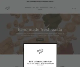 Danspasta.com.au(Danspasta Fresh Pasta Sydney) Screenshot