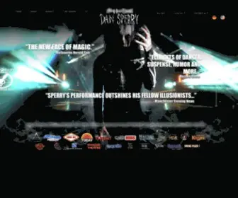 Dansperry.com(Best Las Vegas Magic Show) Screenshot