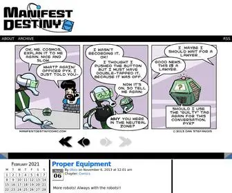 Danstef.com(Manifest Destiny) Screenshot