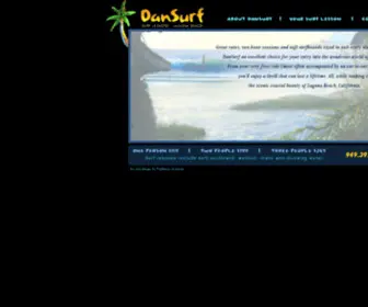Dansurf.com(Surf Lessons) Screenshot