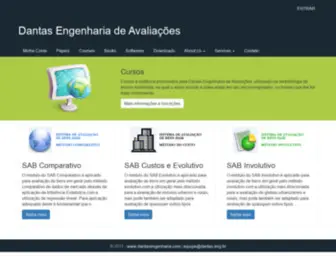 Dantasengenharia.com(Dantas Engenharia de Avaliações) Screenshot