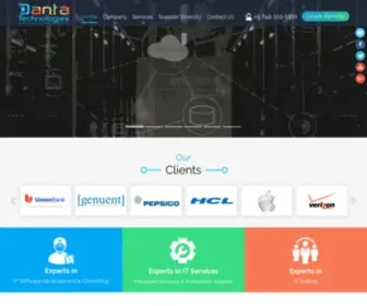 Dantatechnologies.com(Danta Technologies) Screenshot