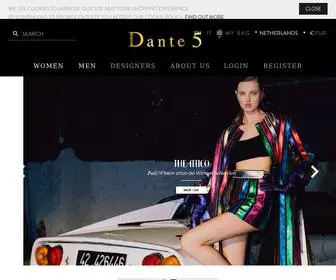 Dante5.com(Luxury Boutique in Bari) Screenshot