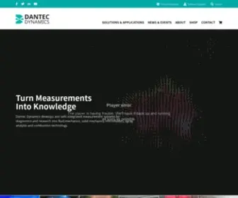 DanteCDynamics.com(Laser Optical Measurement Systems and Sensors) Screenshot