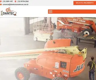 Dantecmanutencao.com.br(Dantec Plataformas) Screenshot