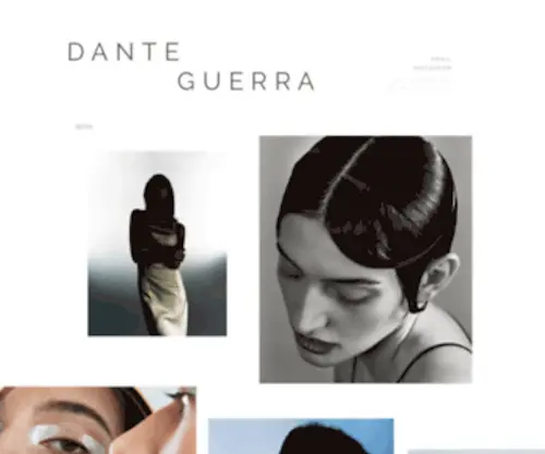 Danteguerrastudio.com(HOME) Screenshot