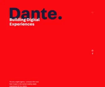 Danteinteractive.com(Dante Interactive) Screenshot