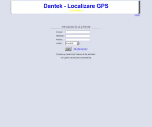 Dantek-GPStrack.ro(SysOP Consulting) Screenshot