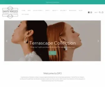 Danteperozzi.com(Dante Perozzi Jewelry) Screenshot