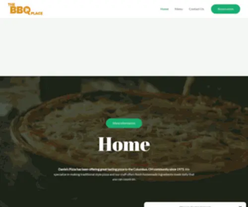 Dantespizzainc.com(Best pizza in Columbus) Screenshot