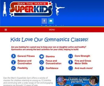 Danthemangym.com(Dan The Man's Superkids) Screenshot