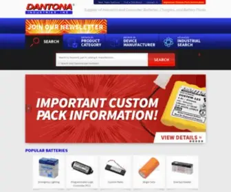 Dantona.com(Dantona Industries) Screenshot
