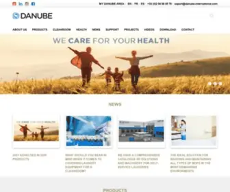 Danube-International.com(Danube International) Screenshot