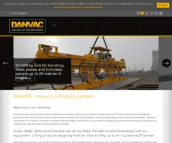 Danvac.co.uk(Vacuum Lifting Equipment) Screenshot