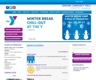 Danversymca.org(Danvers Community YMCA) Screenshot
