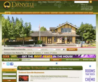 Danville.com(The Official Online Guide for Danville) Screenshot